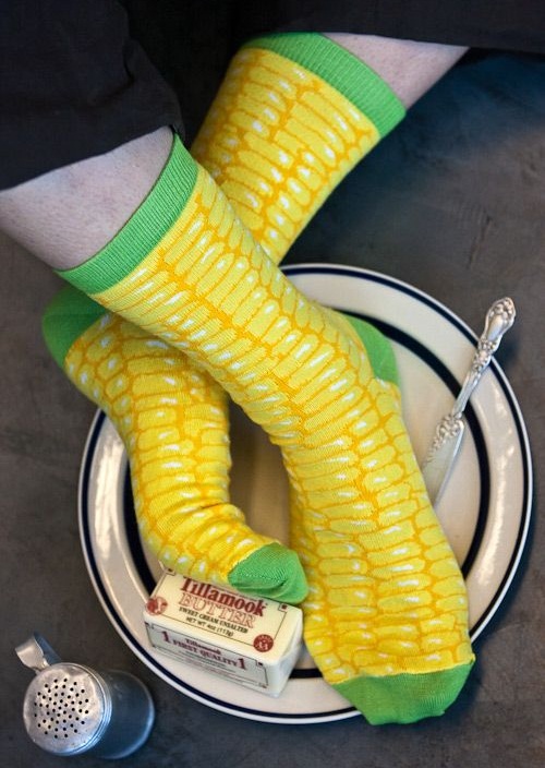 kukoricás zokni