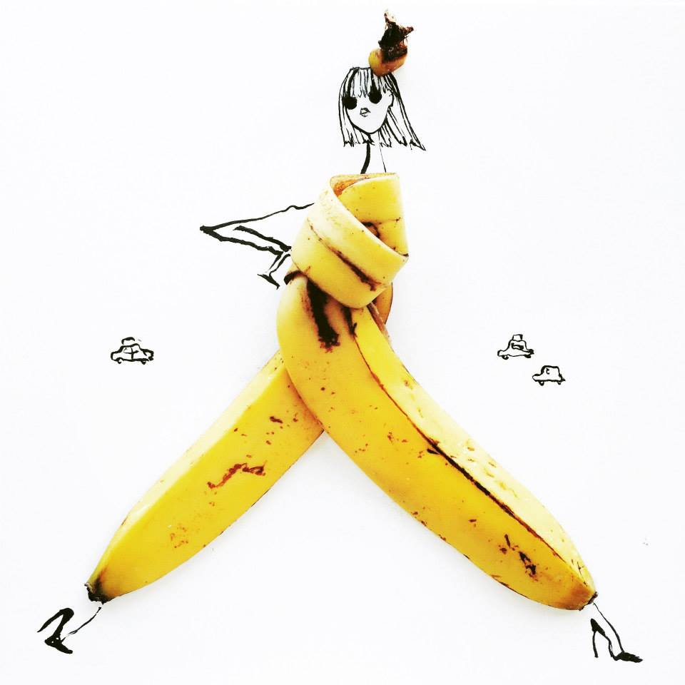 Gretchen Roehrs igazi banánszoknyája