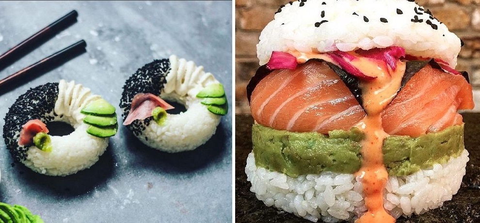 sushifánk és sushihamburger